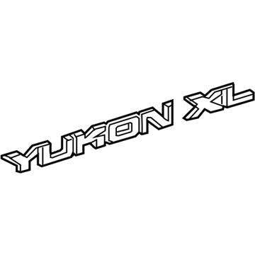 GMC Yukon XL Emblem - 15825689
