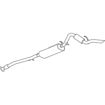 GMC Exhaust Pipe - 84144451