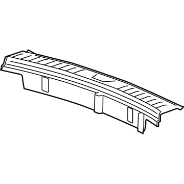 GM 84256066 Rear Sill Plate, Jet Black