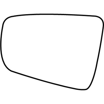 Buick 20757731 Mirror Glass
