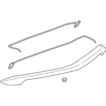 Cadillac 23245589 Spoiler