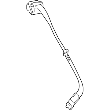 Cadillac XLR Seat Belt - 89023215