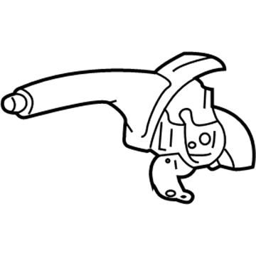 88971130 GM Parking Brake Handle Illustration 1 of 1