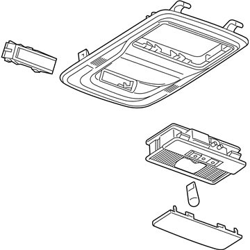 Chevy 92267875 Overhead Console
