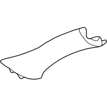 Oldsmobile 22669321 Windshield Pillar Trim