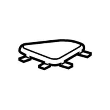 Cadillac 22904022 Speaker Grille