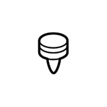 GM 11611339 Bracket Clip, Front, Plastic