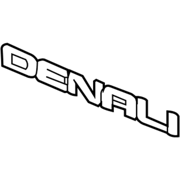 GMC Sierra 2500 HD Emblem - 25779765