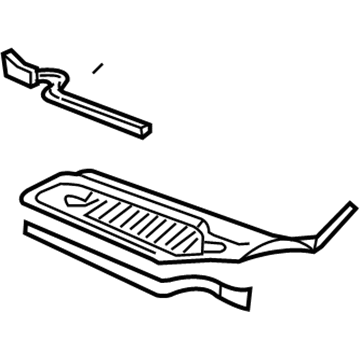 Cadillac 15265207 Cowl Grille