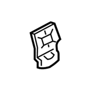 GM 11547339 Belt Molding Clip GM 11547339 Belt Molding Clip