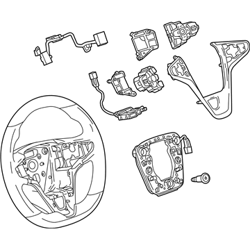 Buick Steering Wheel - 23191560