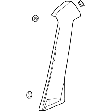 GM 85580263 Front Applique, Black, Upper Driver Side