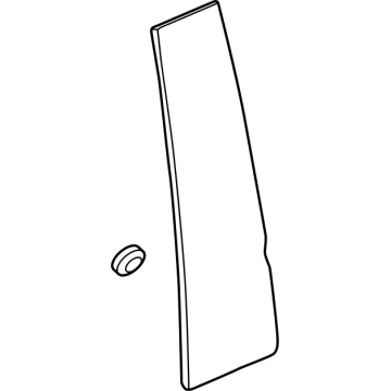 GM 84865074 Rear Applique, Front Driver Side GM 84865074 Rear Applique, Front Driver Side