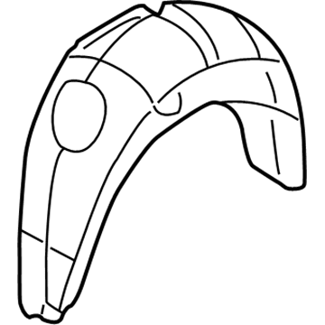 Chevy Monte Carlo Fender Splash Shield - 19120196