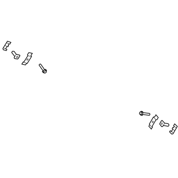 Chevy Silverado 2500 HD Bed Mounting Hardware - 19120915