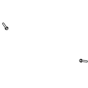 Chevy Silverado 2500 HD Bed Mounting Hardware - 19206644