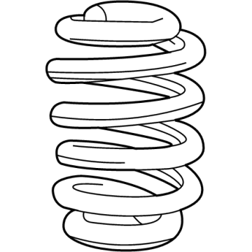 GM 86784113 Coil Spring, Rear
