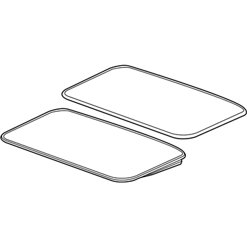 GM 84515806 Sunroof Glass