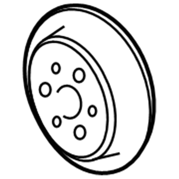 Buick 90537298 Pulley