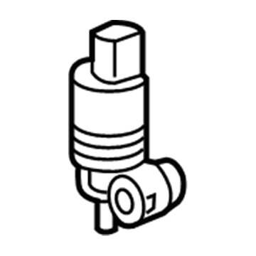 Chevy Cruze Washer Pump - 84139203