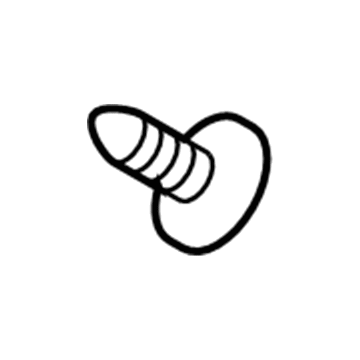 Chevy 10121502 Splash Shield Clip