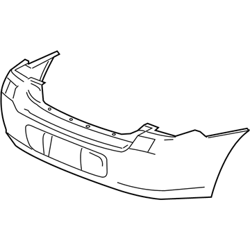 Chevy Malibu Bumper - 89025067