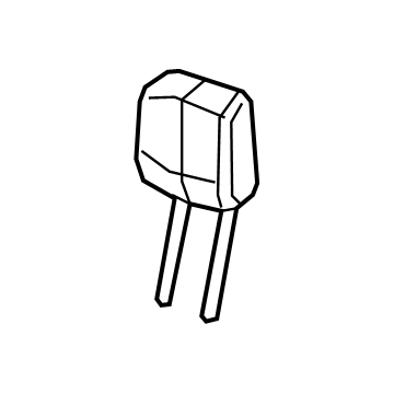 Cadillac 84747921 Headrest