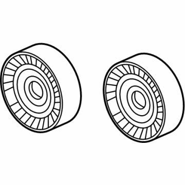 Chevy 12670964 Idler Pulley