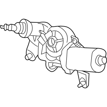 Pontiac G3 Wiper Motor - 95995929