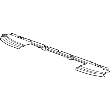 GMC 23390792 Lower Baffle