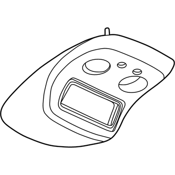 Cadillac 15256871 Roof Console