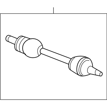 Cadillac STS Axle Shaft - 15919080