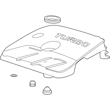 Chevy 12703934 Engine Cover