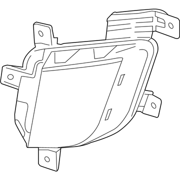 Cadillac 22874971 Daytime Run Lamp