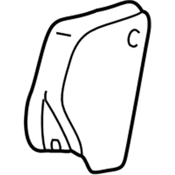 Saturn 22672715 Recline Cover