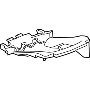 Cadillac ELR Seat Cushion Pad - 22979468