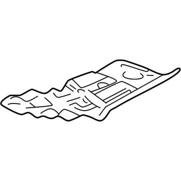 Oldsmobile Exhaust Heat Shield - 15161618