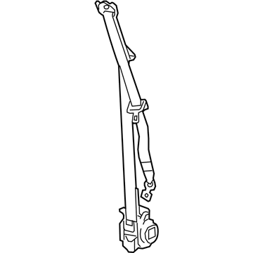 Cadillac Seat Belt - 19356037