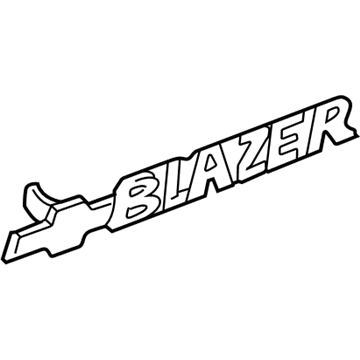 Chevy Blazer Emblem - 15672283