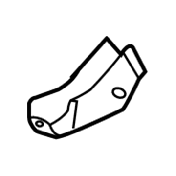 GM 25792430 Front Support Reinforcement, Driver Side