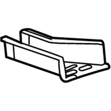 GM 23168413 Lower Crossmember, Driver Side