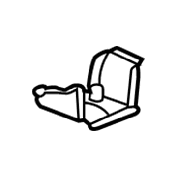 GM 20808567 Crossmember Extension, Driver Side