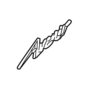 GM 84593755 Nameplate