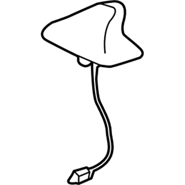 2010 Buick LaCrosse Antenna Base - 25938474