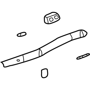 Buick 25666816 Trim Plate