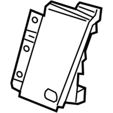 Chevy 20896243 Side Trim Panel