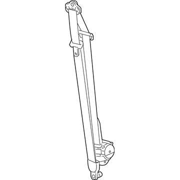 2013 Chevy Captiva Sport Seat Belt - 19259314