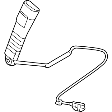 2013 Chevy Captiva Sport Seat Belt - 19257798