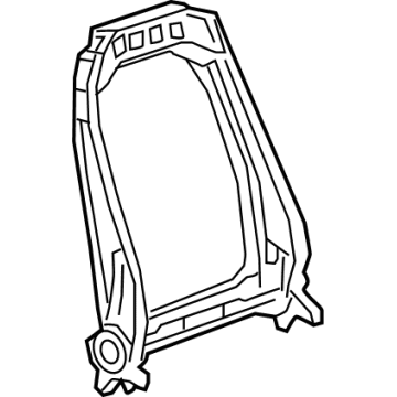GM 13526533 Seat Back Frame, Front Passenger Side GM 13526533 Seat Back Frame, Front Passenger Side
