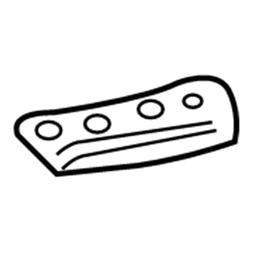 Pontiac 88970888 Pillar Reinforcement Upper Bracket